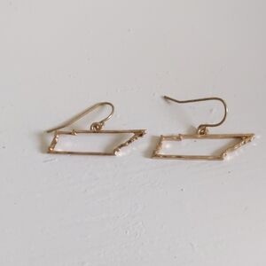 BOGO! Gold Tennessee State Outline Earrings